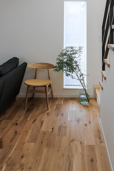 自然素材のフロア