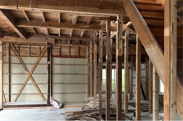 スケルトン工事で状態を確認